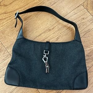 Authentic rare denim Gucci jackie